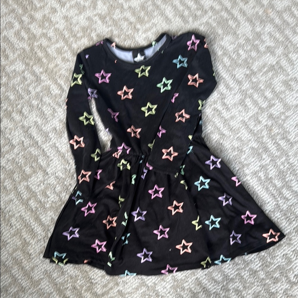 Pixie Lane Starry Black Kids Dress